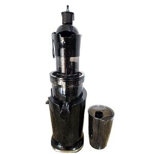 Elite Gourmet EJX017 Whole Fruit 3" Feeding Chute Slow Masticating Juicer Blk